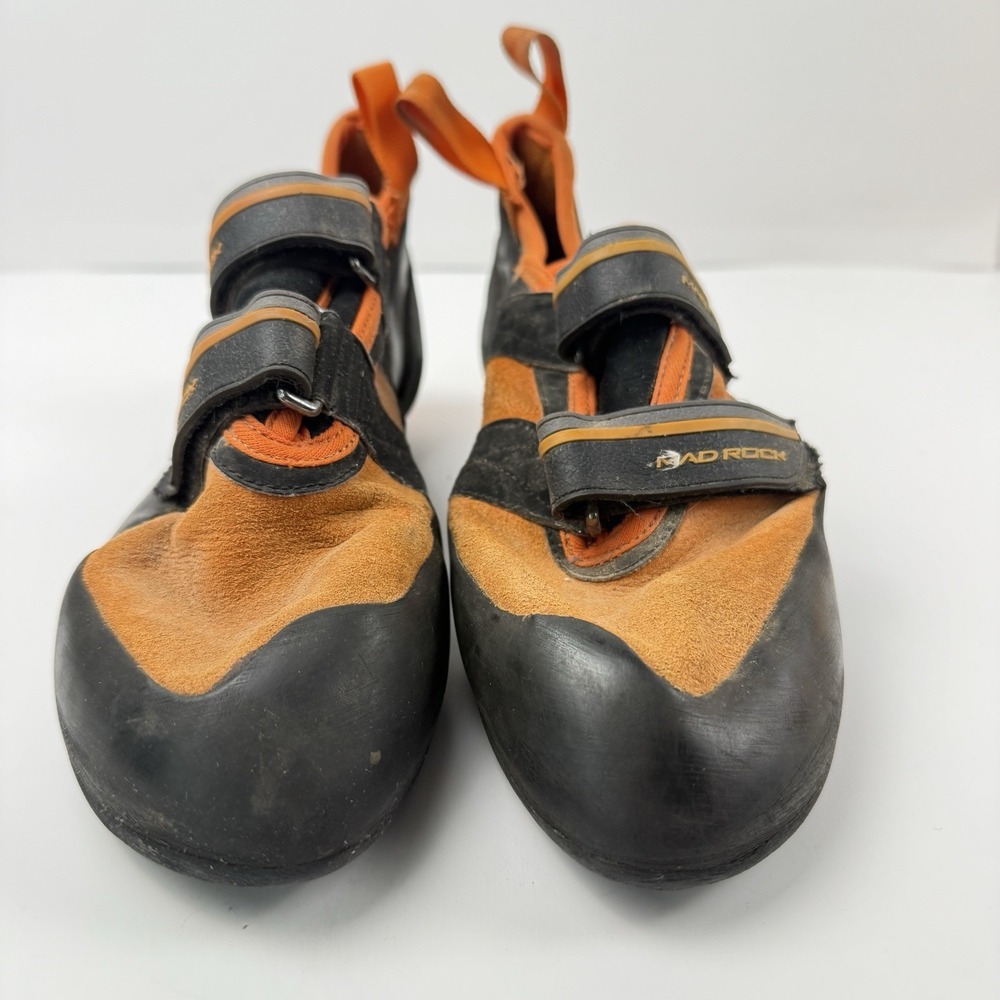 Mad Rock Climbing Shoes Mens 9 Flash 2.0 Orange Climb Bouldering Gym Outdoors - Picture 3 of 16